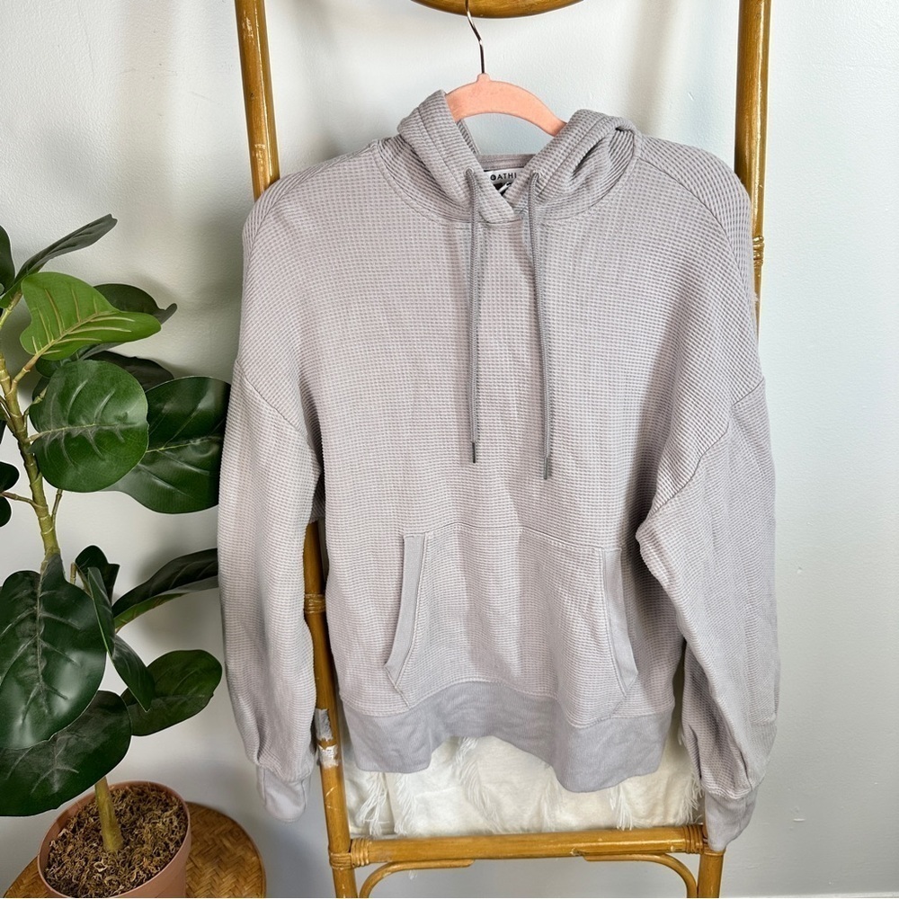 Athleta Lavender Long Sleeve Hoodie sz S